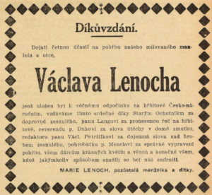 LenochVaclavRememberedDH4151917